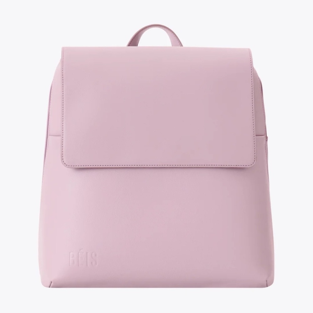 Beis The Wicked Backpack In Wicked Pink
